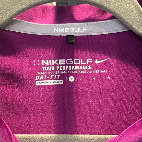 Nike Sleeveless Golf Polo - Magenta - Picture 2 of 5